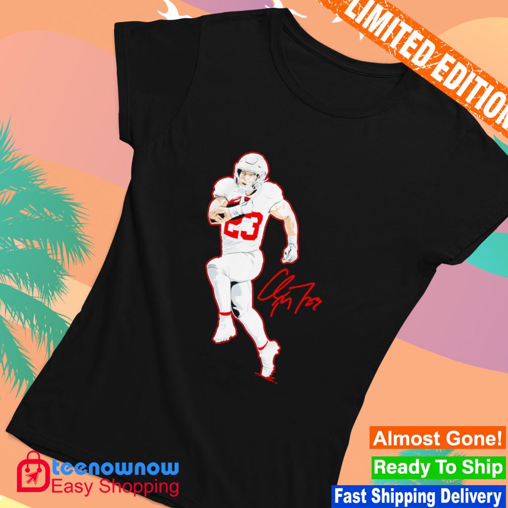 Christian Mccaffrey Graphic Toon 49ers Football Tee Shirt