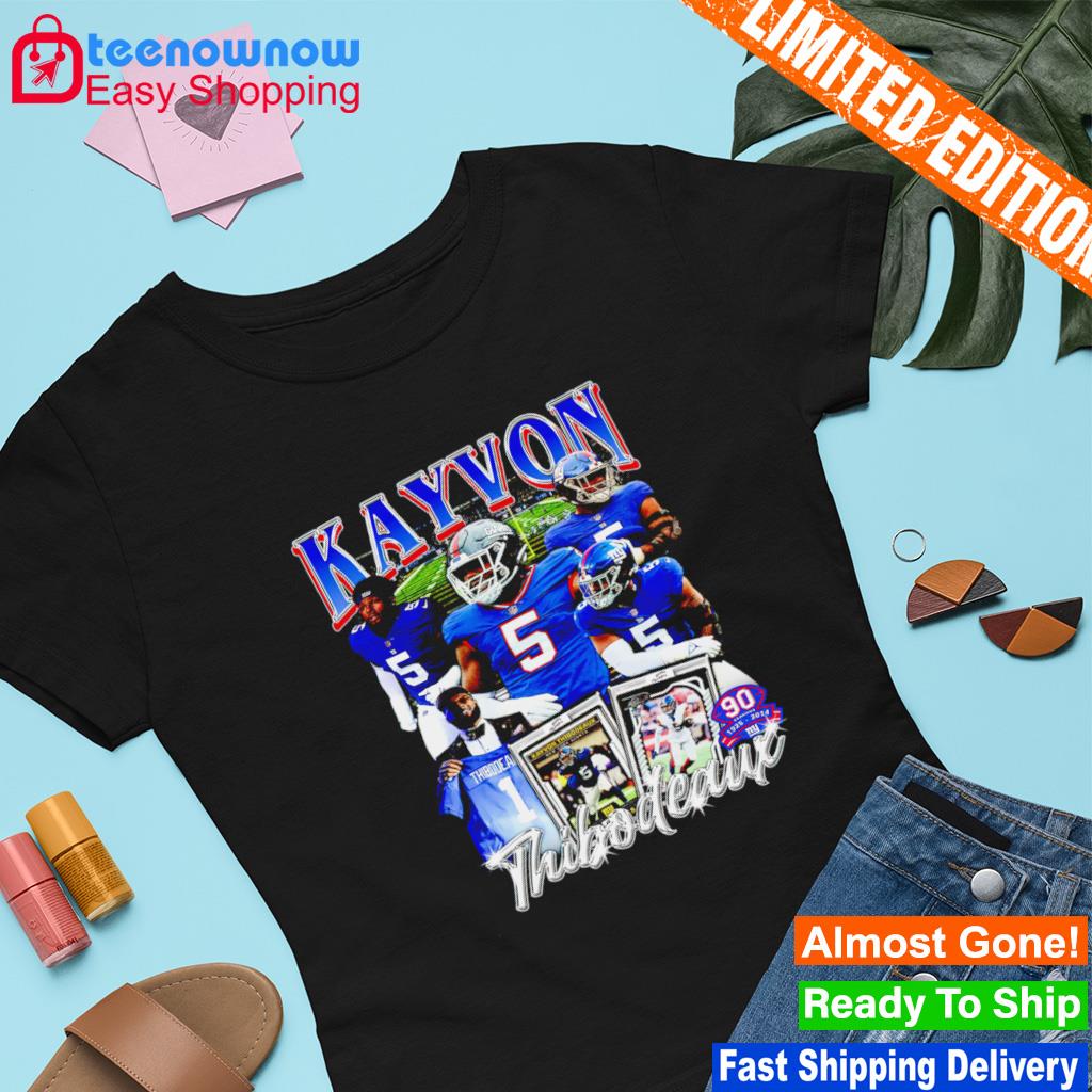 Kayvon Thibodeaux New York Giants Vintage Shirt, hoodie, sweater, long  sleeve and tank top