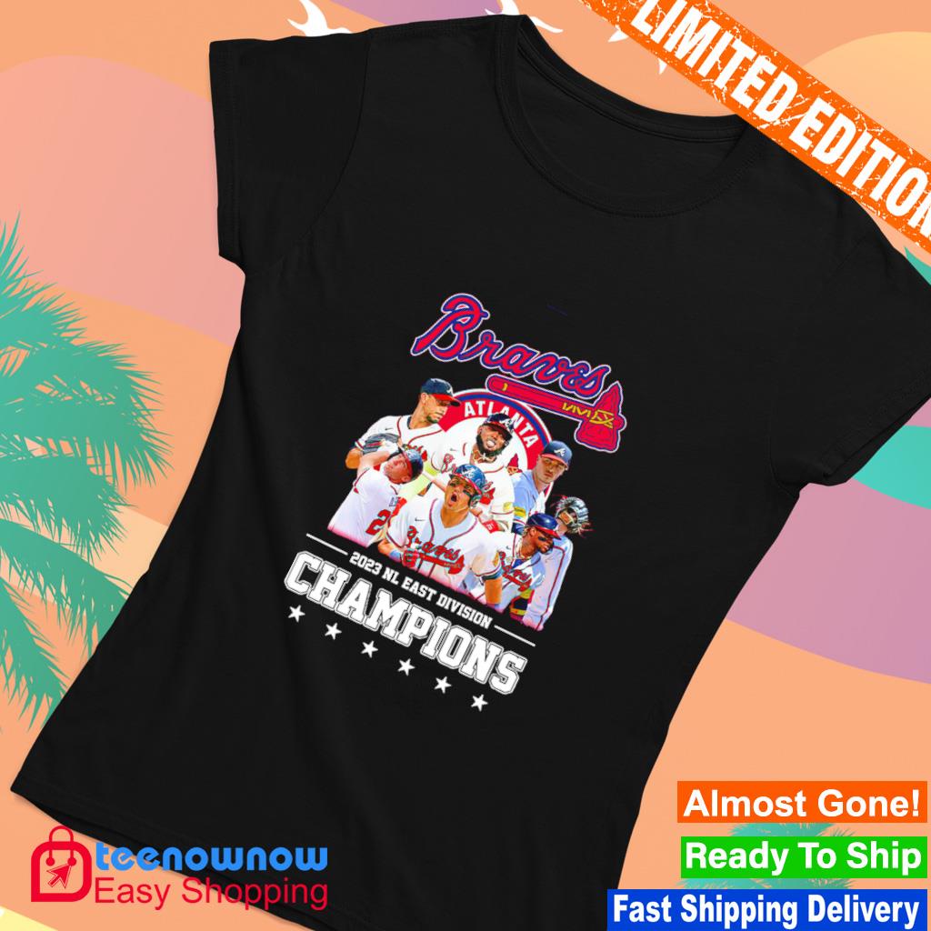 Atlanta Braves Team Players NL East Division Champions 2023 shirt, hoodie,  sweater, long sleeve and tank top