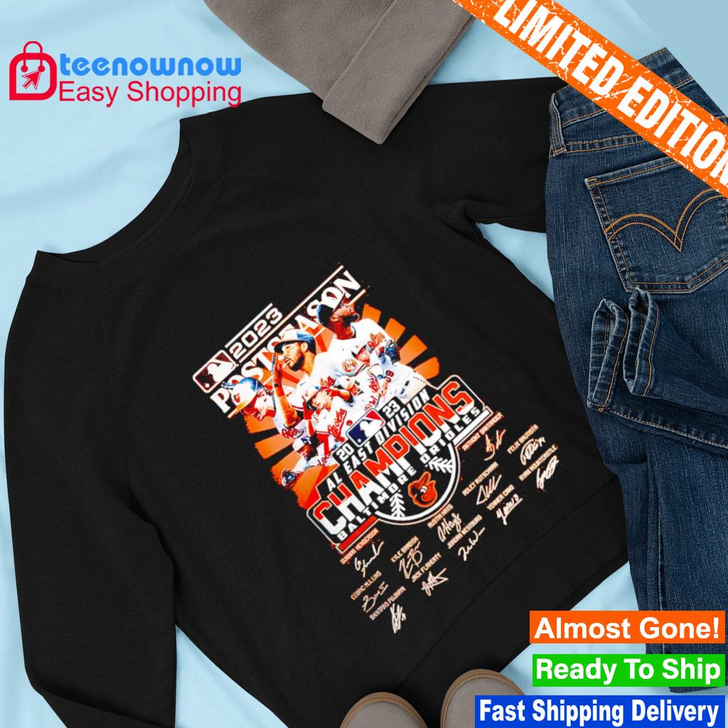 Orioles Al East Champions Shirt Sweatshirt Hoodie Baltimore Orioles  Champions 2023 Baseball Shirts Orioles Playoff Shirt Postseason Shirts  American League East NEW - Laughinks