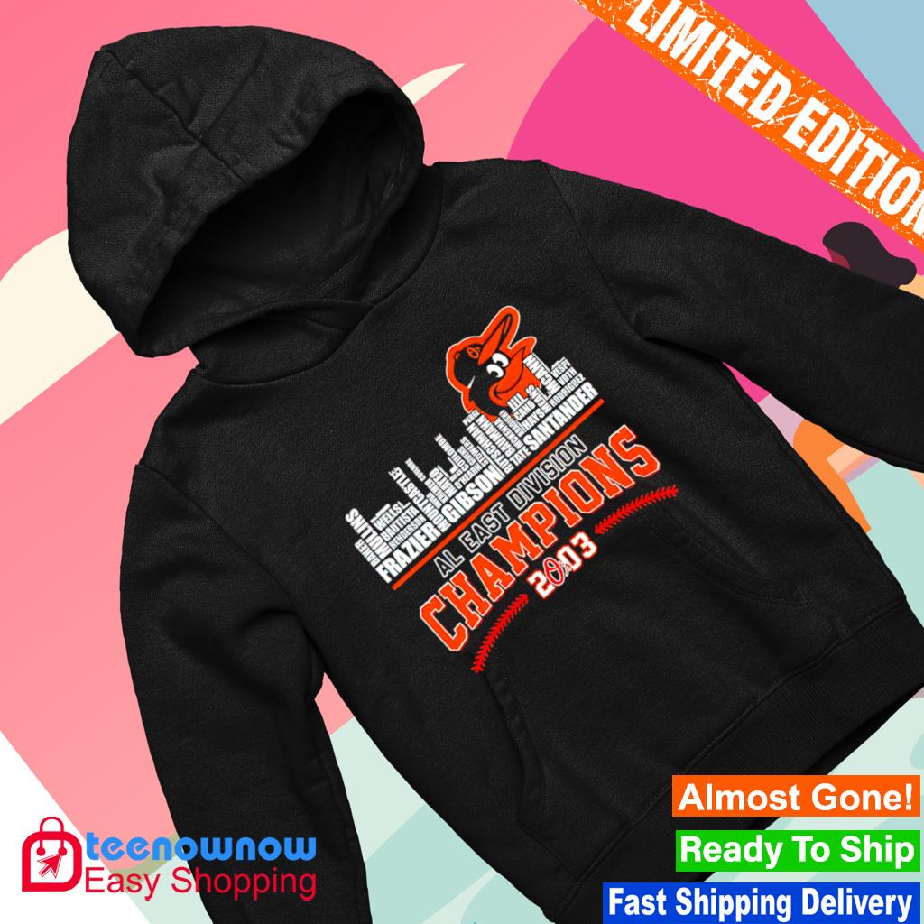 Baltimore Orioles AL East Division Champions 2023 shirt, hoodie, sweater, long  sleeve and tank top