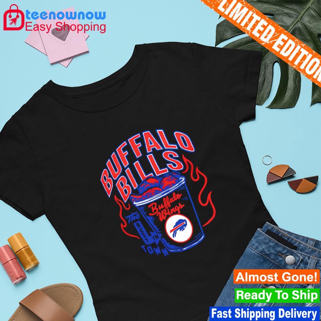 Buffalo Bills The Best In Town Buffalo Wings T Shirt