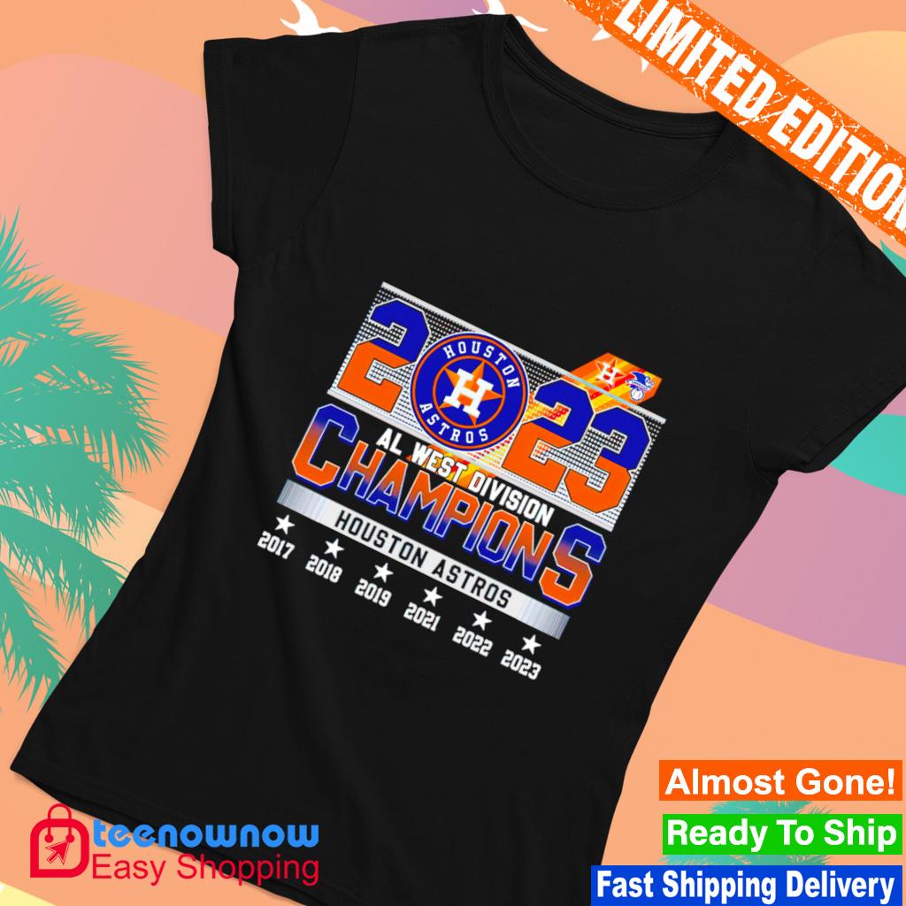 Houston Astros 2023 Al West Division Champions T-shirt,Sweater, Hoodie, And  Long Sleeved, Ladies, Tank Top