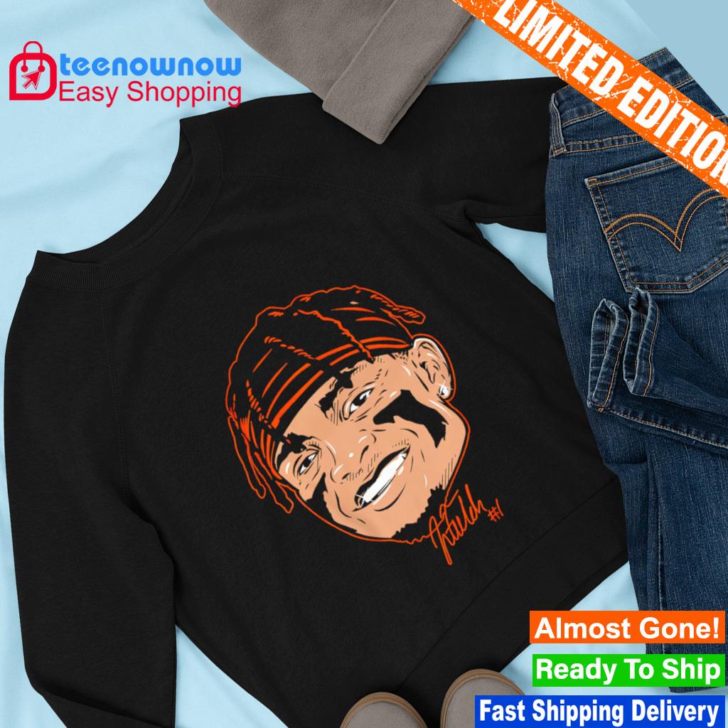 Chicago Bears Justin Fields Caricature Shirt, hoodie, sweater, long sleeve  and tank top