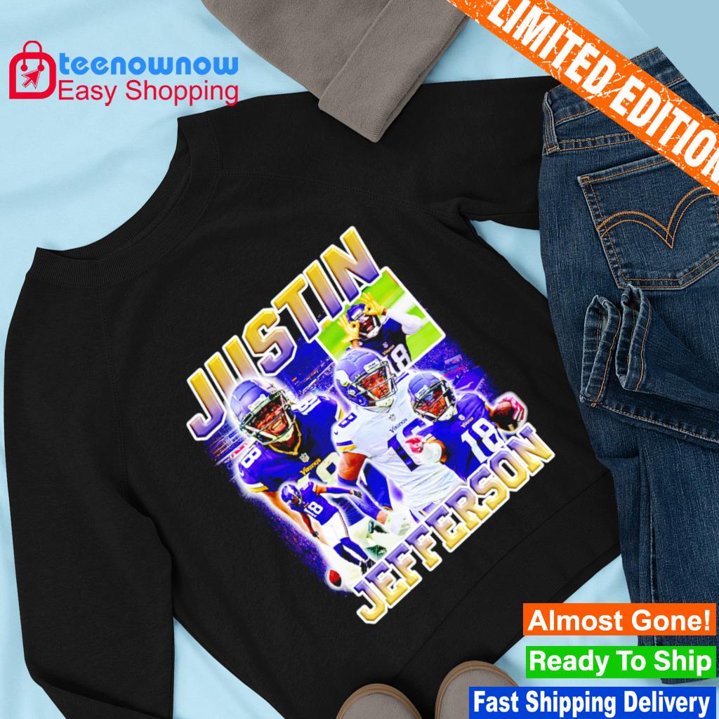 Justin Jefferson Minnesota Vikings football T-shirt, hoodie, sweater, long  sleeve and tank top