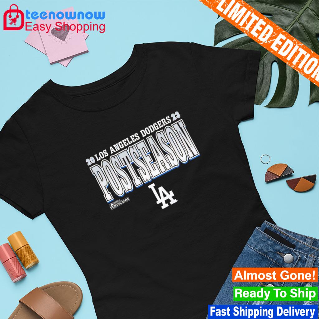 Los Angeles Dodgers 2023 Postseason logo shirt, hoodie, sweater, long  sleeve and tank top