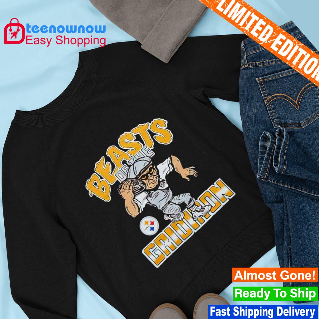 Pittsburgh Steelers Beasts Of The Gridiron mascot tee, hoodie, sweater,  long sleeve and tank top