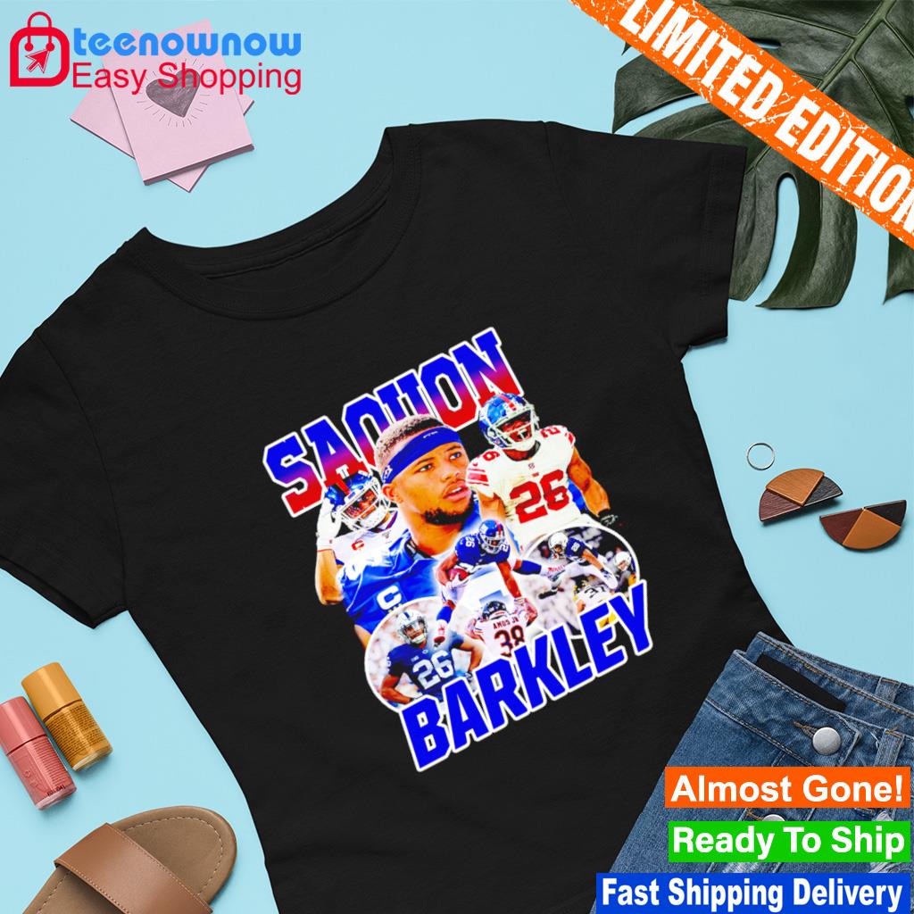 Saquon Barkley New York Giants football shirt, hoodie, sweater, long sleeve  and tank top