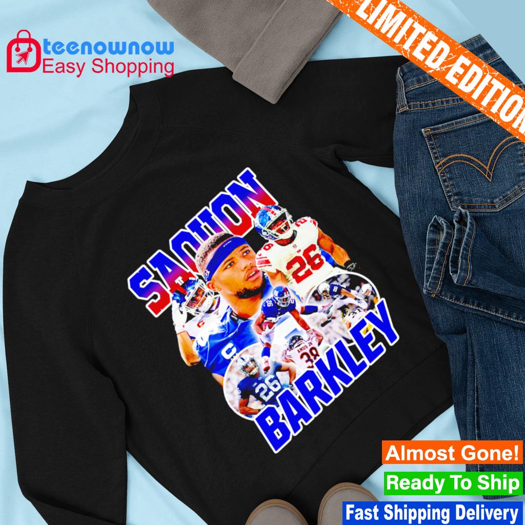 Saquon Barkley New York Giants football shirt, hoodie, sweater, long sleeve  and tank top