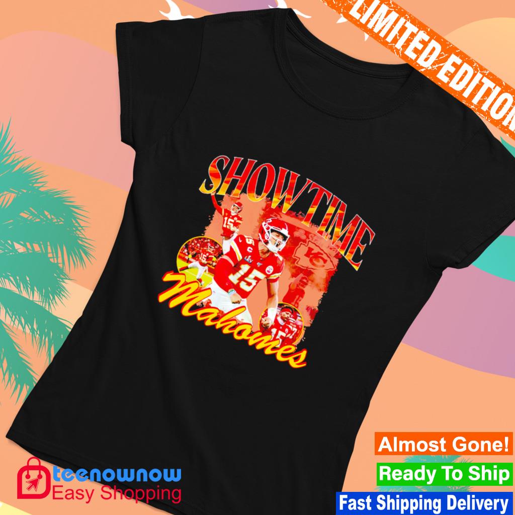 Patrick mahomes it's showtime Kansas city Chiefs patrick it's showtime shirt,  hoodie, sweater, long sleeve and tank top