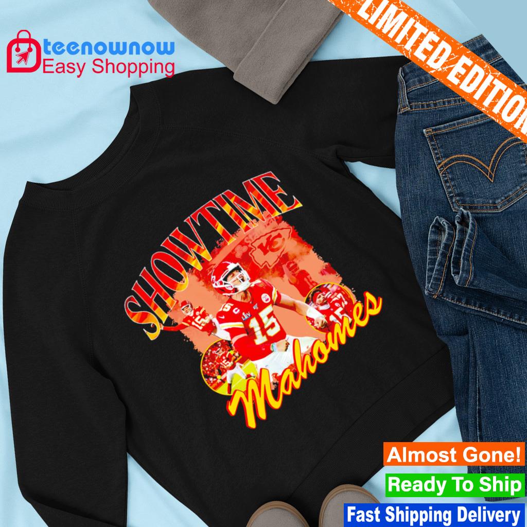 Kansas City Chiefs Patrick Mahomes Showtime signature shirt, hoodie,  sweater, long sleeve and tank top