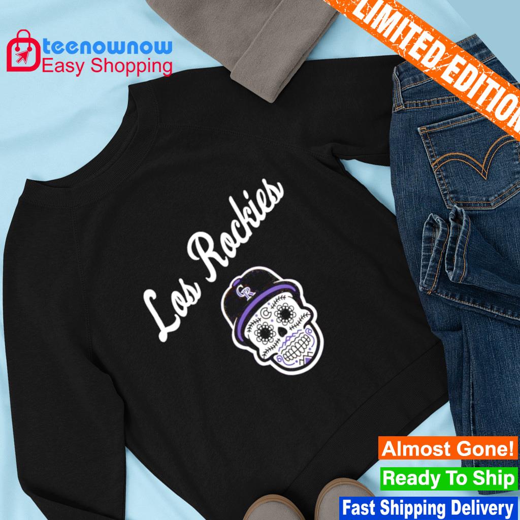 Skull Colorado Rockies Los Rockies Shirt, hoodie, sweater, long sleeve and  tank top