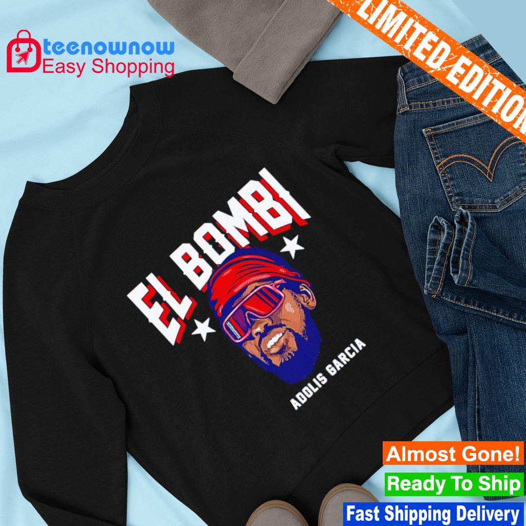 El Bombi Adolis García Texas Rangers T-Shirt, hoodie, sweater, long sleeve  and tank top