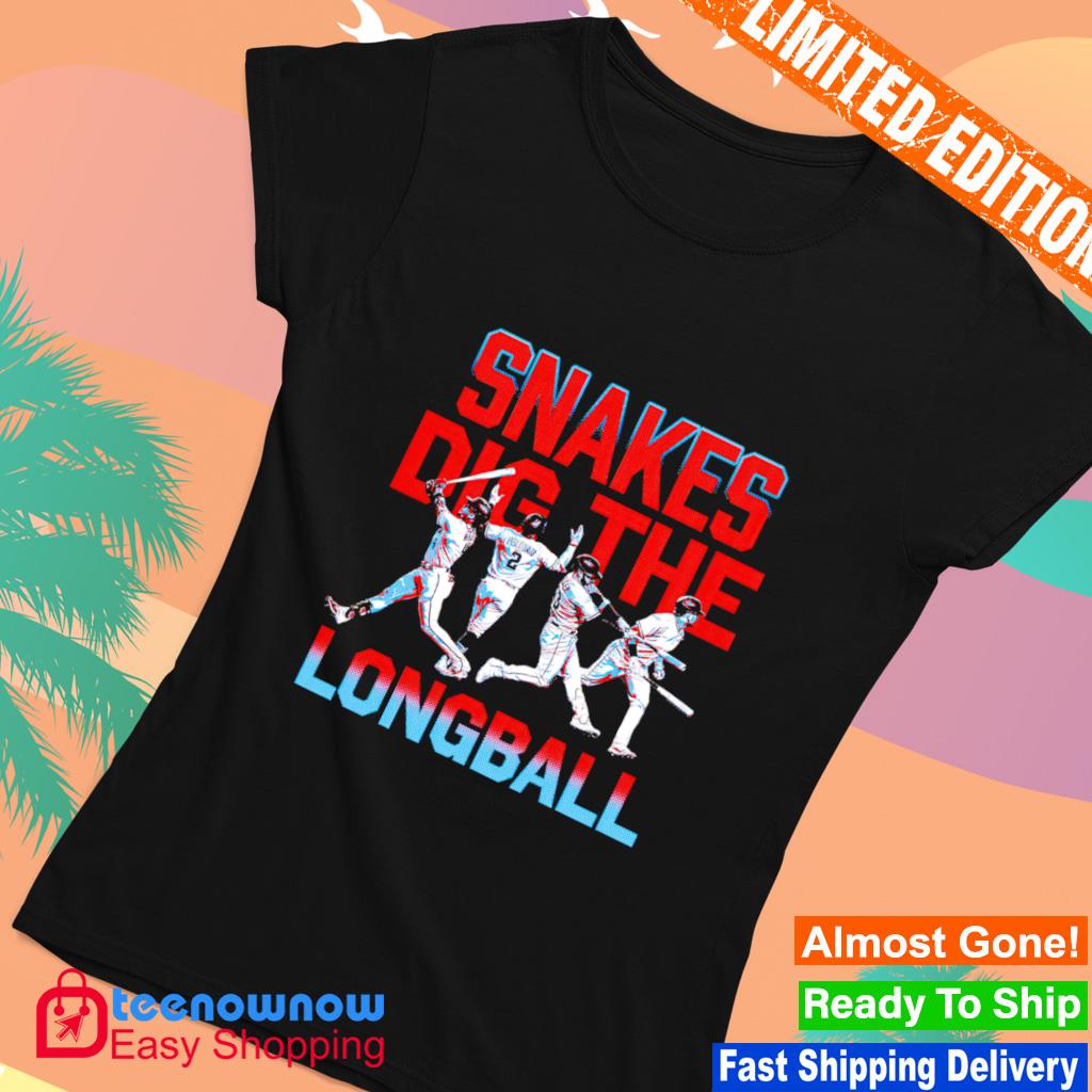 Arizona diamondbacks snakes dig the longball 2023 Shirt - Nvamerch