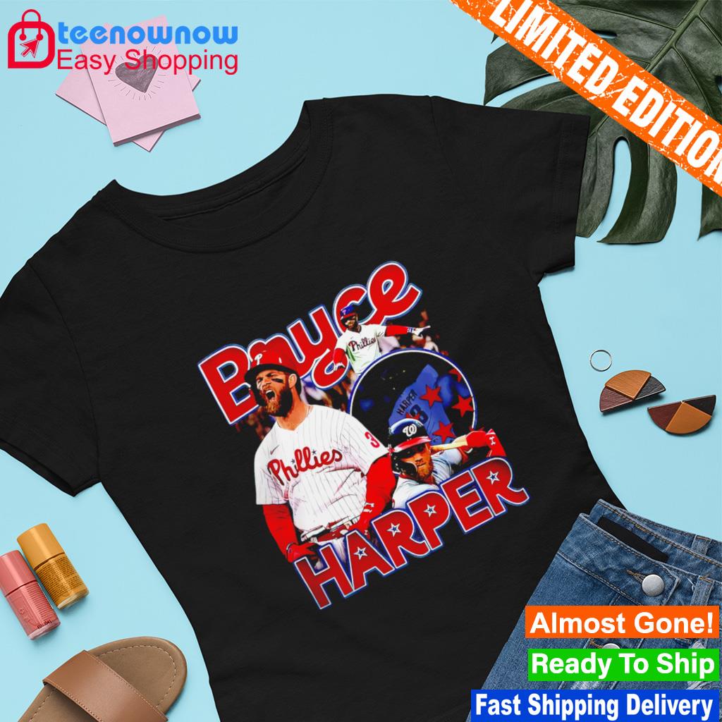 Bryce Harper Phillies Baseball 2023 T-Shirts - Nvamerch
