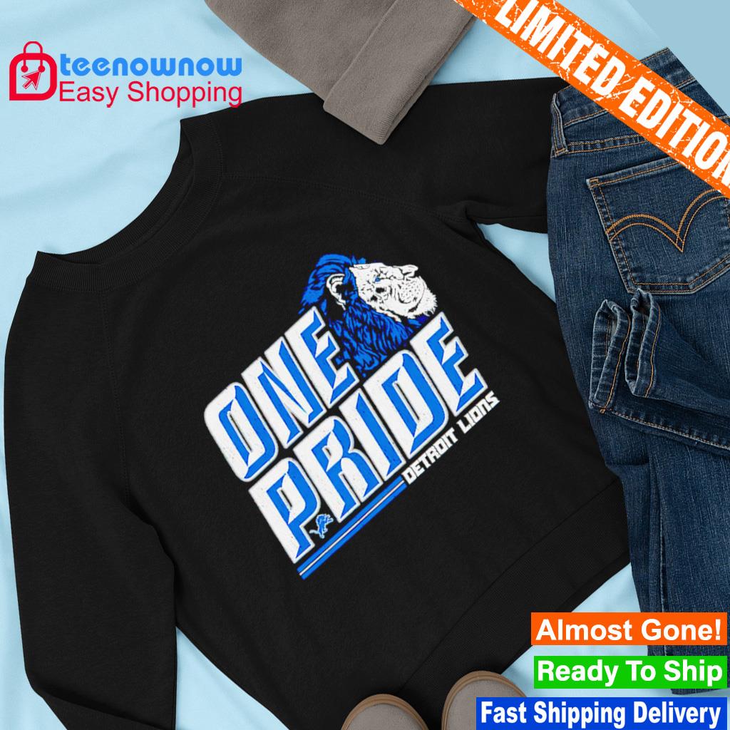 19% SALE OFF Detroit Lions Crew Neck Sweatshirt 3D One Pride – 4