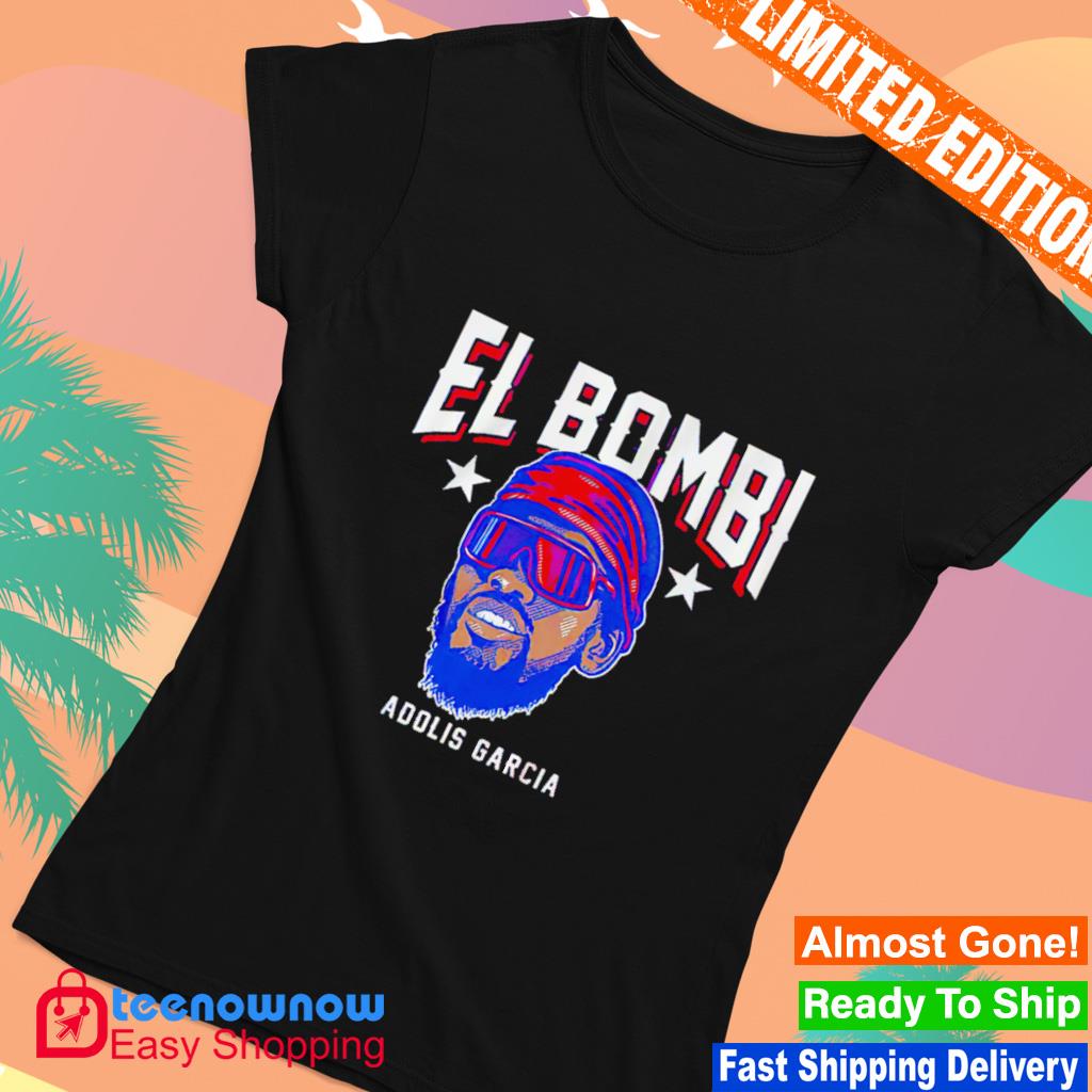 Official el Bombi Adolis García Texas Rangers T-Shirt, hoodie, tank top,  sweater and long sleeve t-shirt