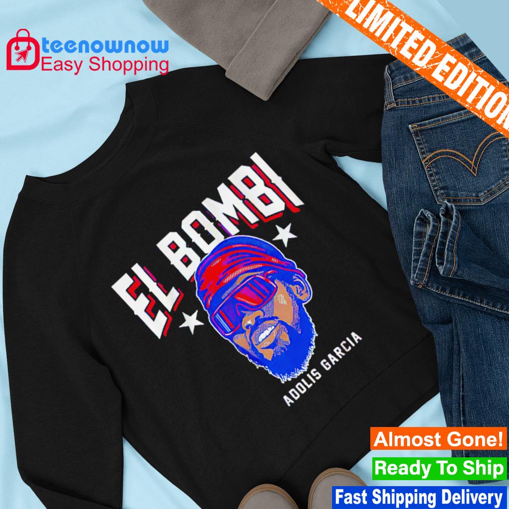 Adolis Garcia Texas Rangers El Bombi Swing shirt, hoodie, sweater