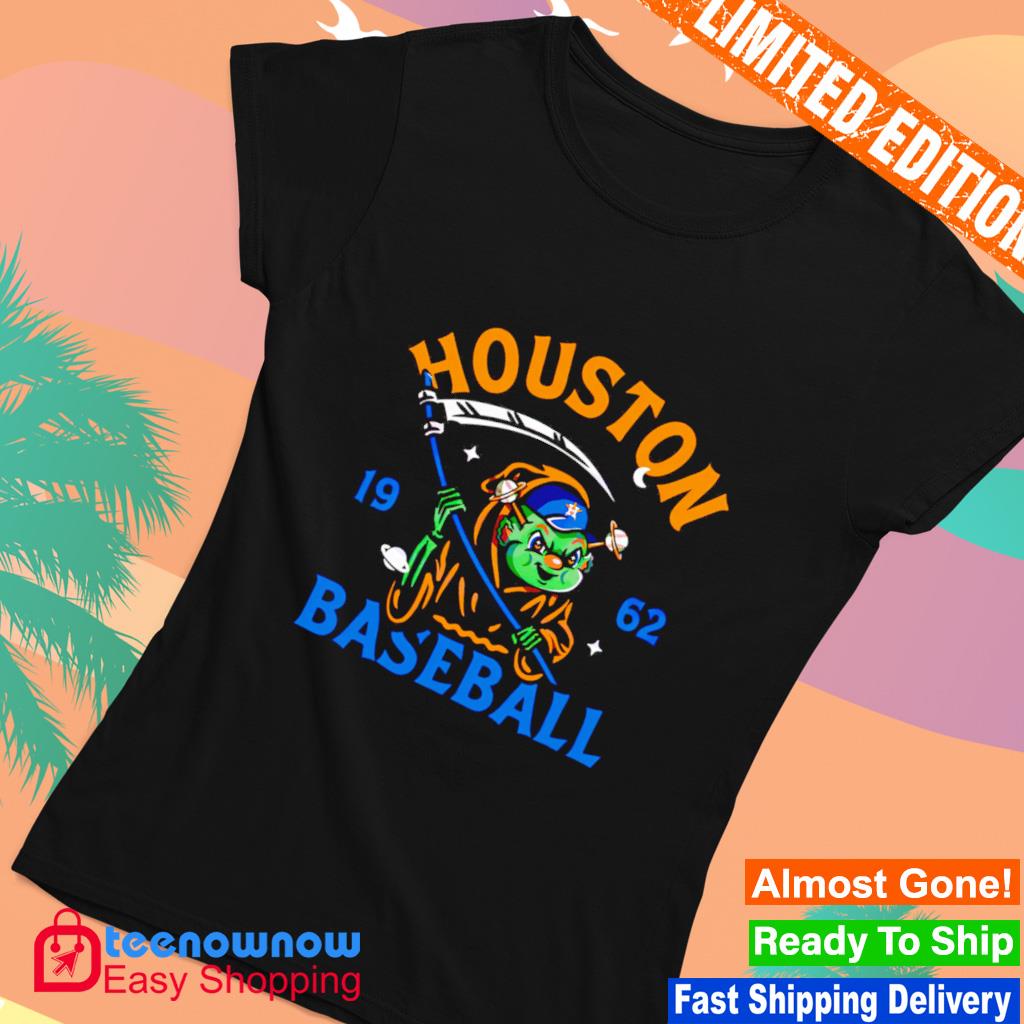 Houston Astros Orbit Reaper Baseball 1962 T-Shirt