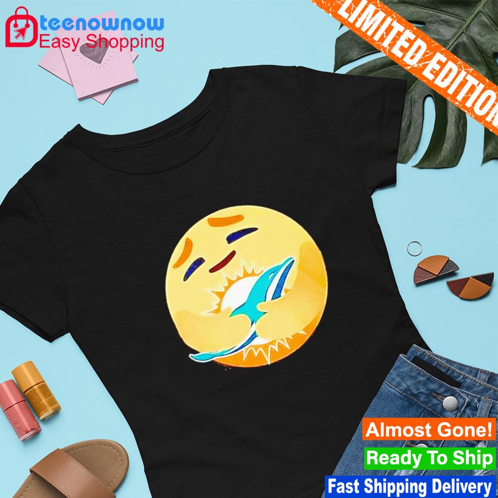 Miami Dolphins Emoji Shirt Ladies Tee