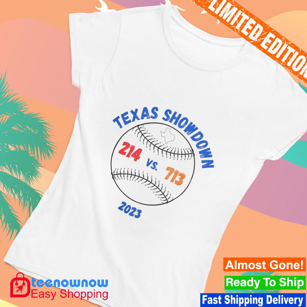 Texas Showdown 2023 Alcs Astros Vs. Rangers 713 Vs 214 T Shirt