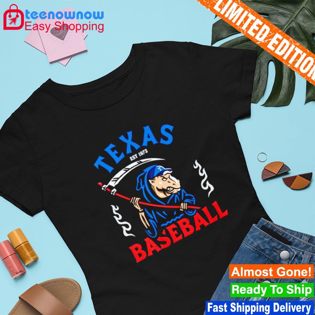 Vintage Texas Rangers EST 1972 Shirt, Baseball T-shirts - Printing